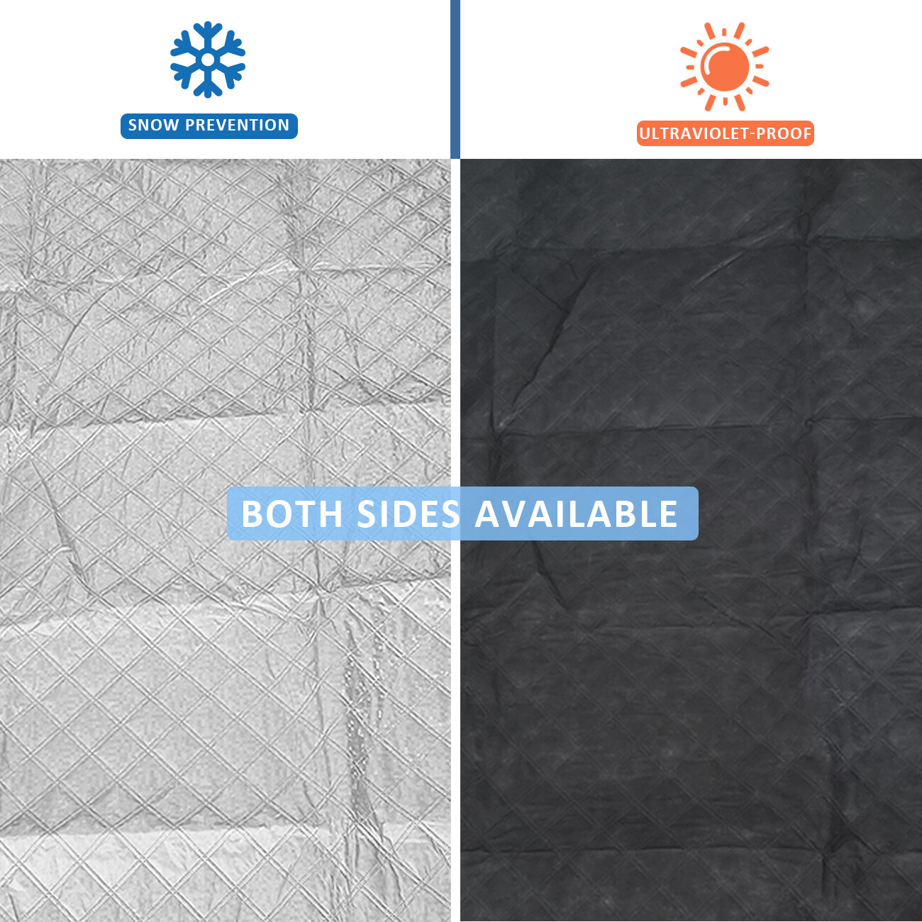 Magnetische Auto-Windschutzscheibenabdeckung, Winterschutz vor Eis, Frost und Schnee, Sonnenschutz, Größe L, 5 Magnete – Bild 2